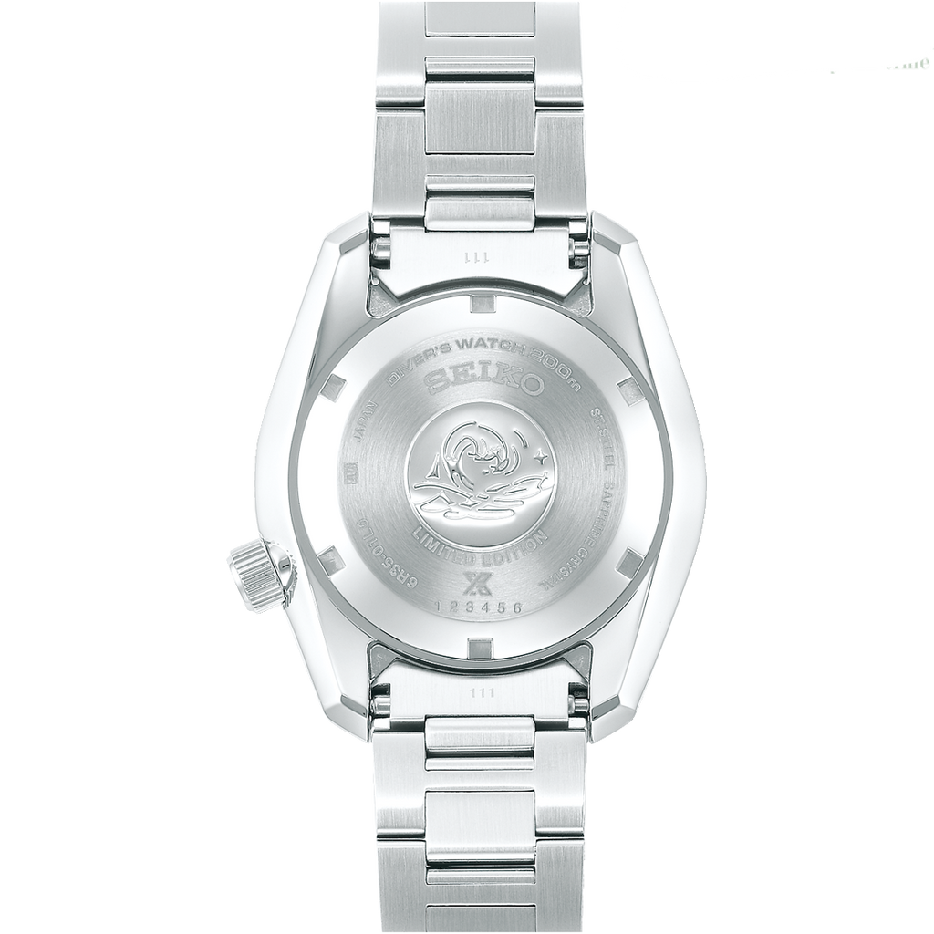 Seiko Prospex 140th Anniversary Limited Divers Green Dial Silver Steel Strap Watch For Men - SPB207J1 wholesalehk.shop