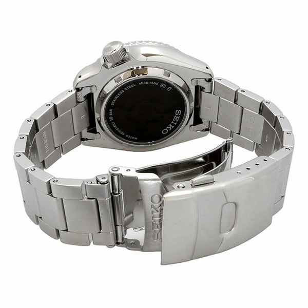 Seiko 5 Sports Sonar Special Edition Brown Dial Silver Steel Strap Watch For Men - SRPJ47K1 wholesalehk.shop