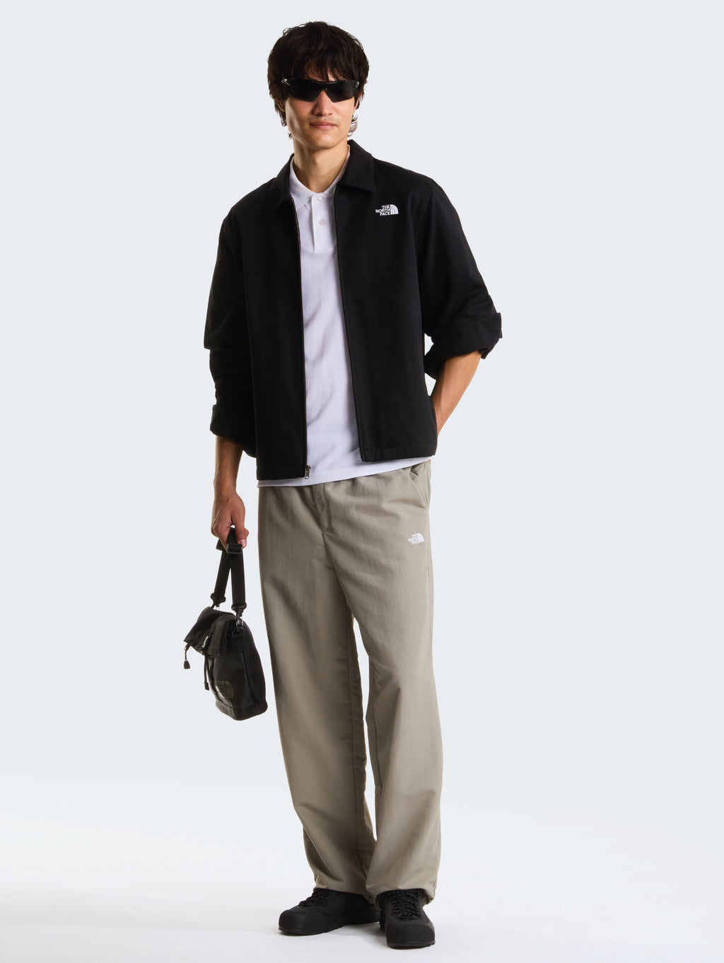 2026 New Arrival Giacca Workwear in Twill Nero wholesalehk.shop