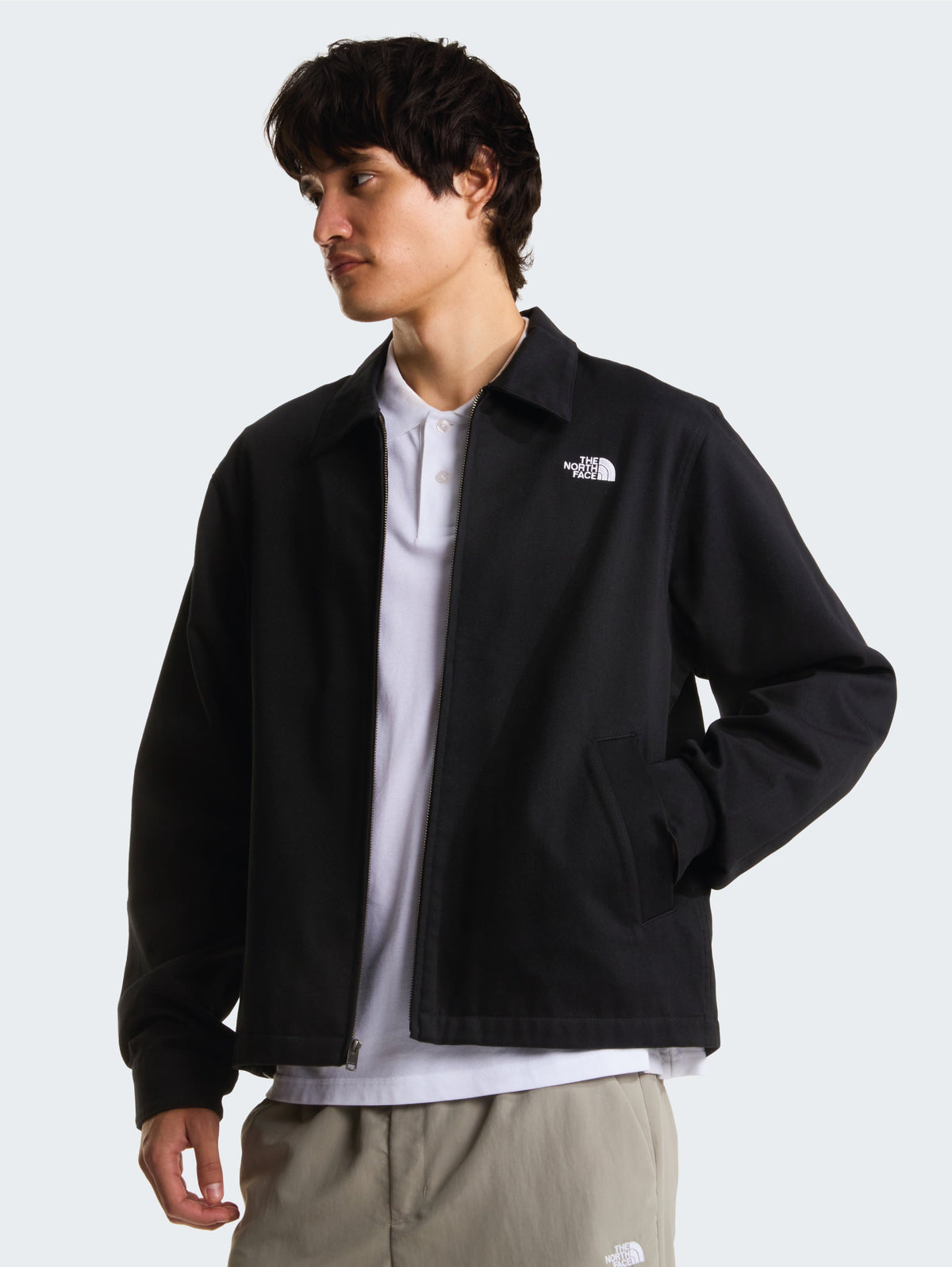 2026 New Arrival Giacca Workwear in Twill Nero wholesalehk.shop