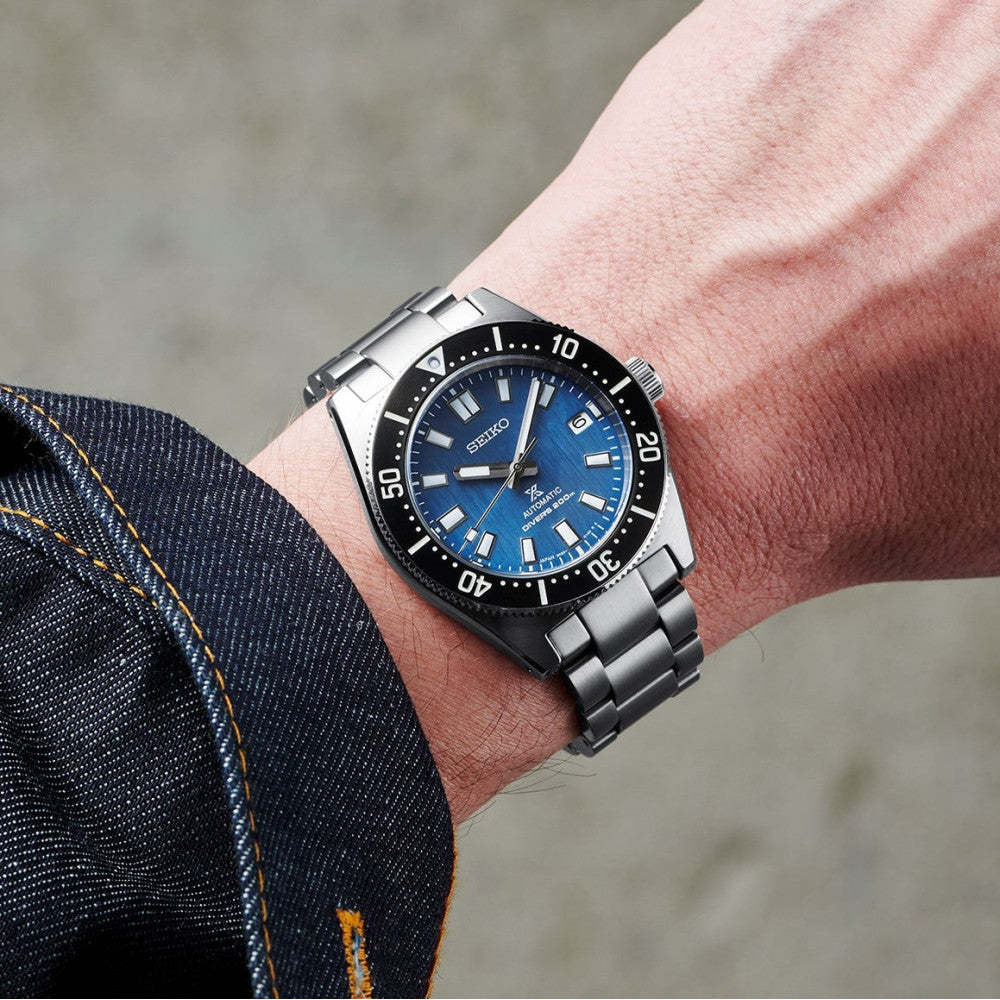 Seiko Prospex Glacier Save the Ocean Green Dial Silver Steel Strap Watch For Men - SPB297J1 wholesalehk.shop