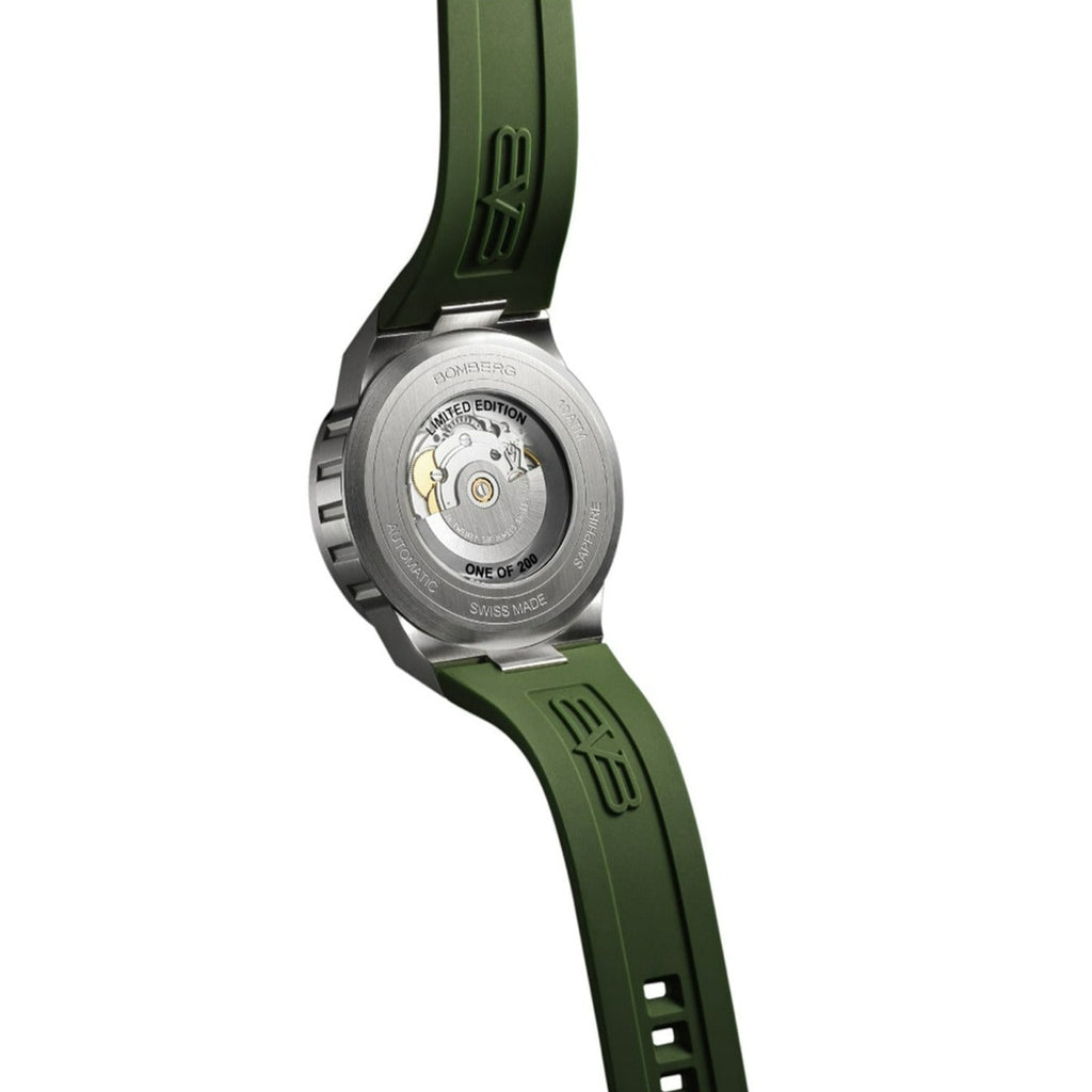 Bomberg Bolt-68 Automatic Neo Metropolis Geneva Men's Green Watch wholesalehk.shop