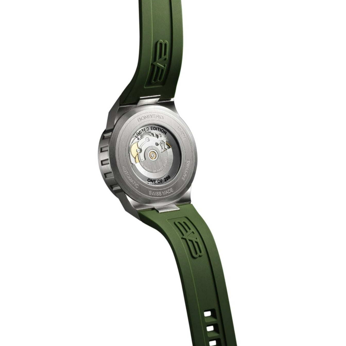 Bomberg Bolt-68 Automatic Neo Metropolis Geneva Men's Green Watch wholesalehk.shop