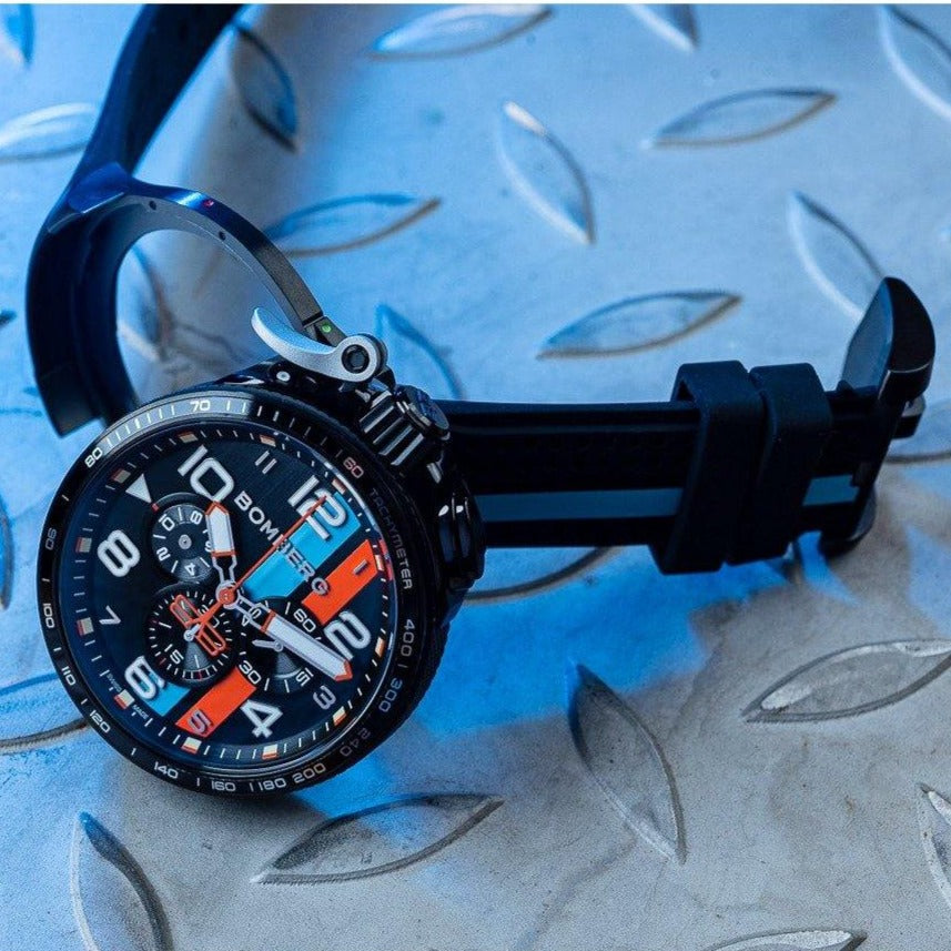 Bomberg Bolt-68 Racing Men's Blue Watch wholesalehk.shop