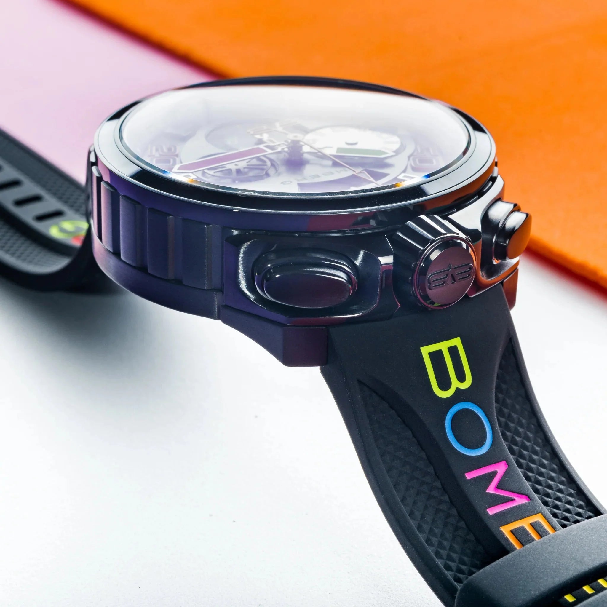 Bomberg Chroma Men's Black Watch wholesalehk.shop