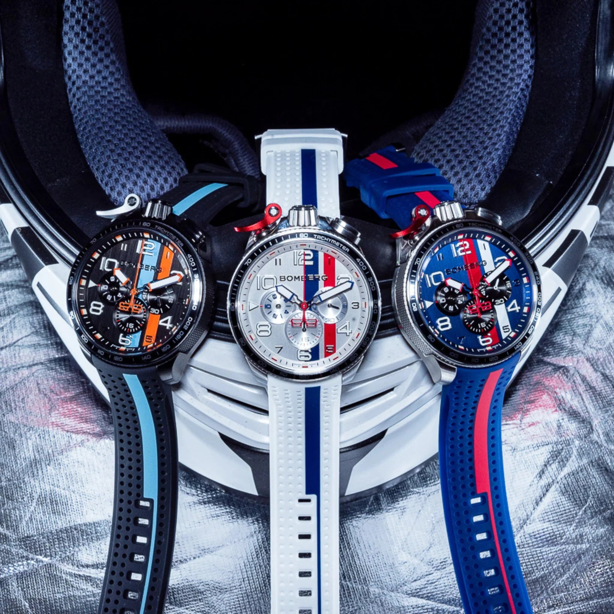 Bomberg Le Mans Men's White Watch wholesalehk.shop