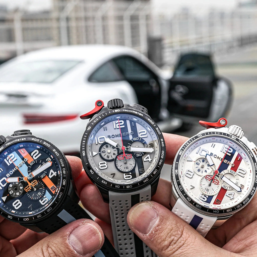 Bomberg Le Mans Men's White Watch wholesalehk.shop