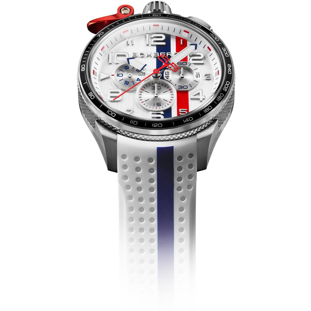 Bomberg Le Mans Men's White Watch wholesalehk.shop