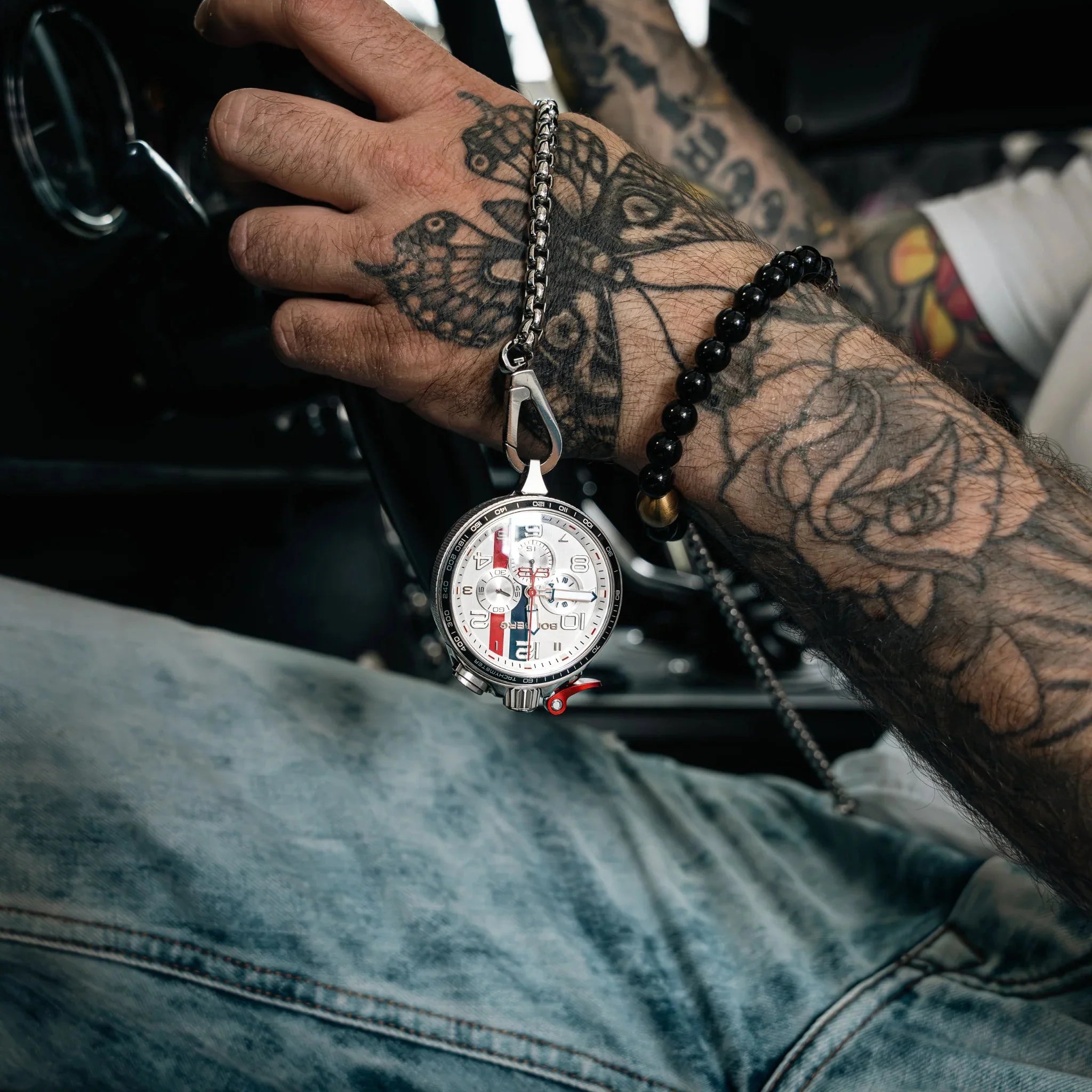 Bomberg Le Mans Men's White Watch wholesalehk.shop