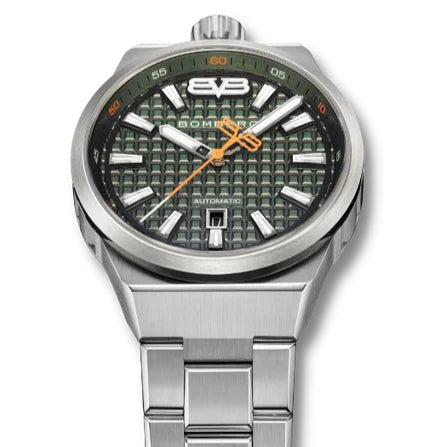 Bomberg Metropolis Geneva Automatic Limited Edition Men's Green Watch wholesalehk.shop