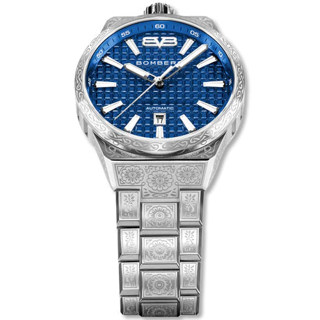 Bomberg Metropolis Mykonos Automatic Men's Blue Watch wholesalehk.shop
