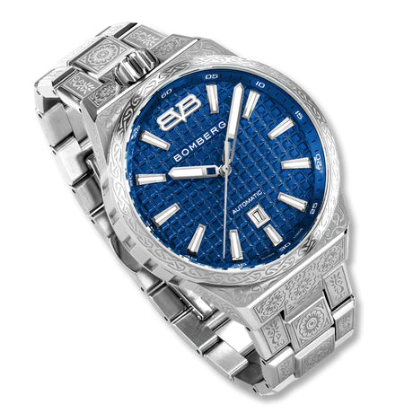 Bomberg Metropolis Mykonos Automatic Men's Blue Watch wholesalehk.shop