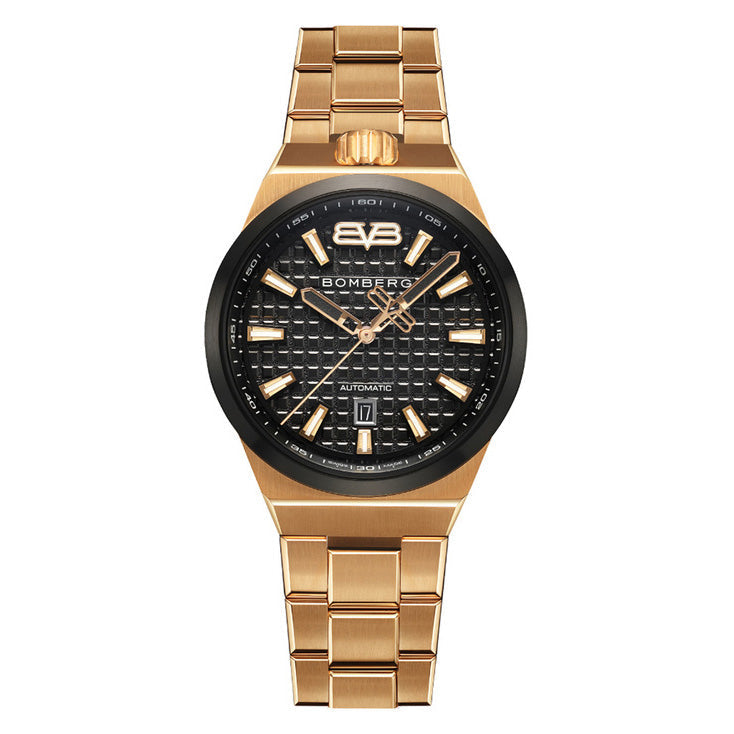 Bomberg Metropolis Shanghai Automatic Limited Edition Men's Gold Watch wholesalehk.shop