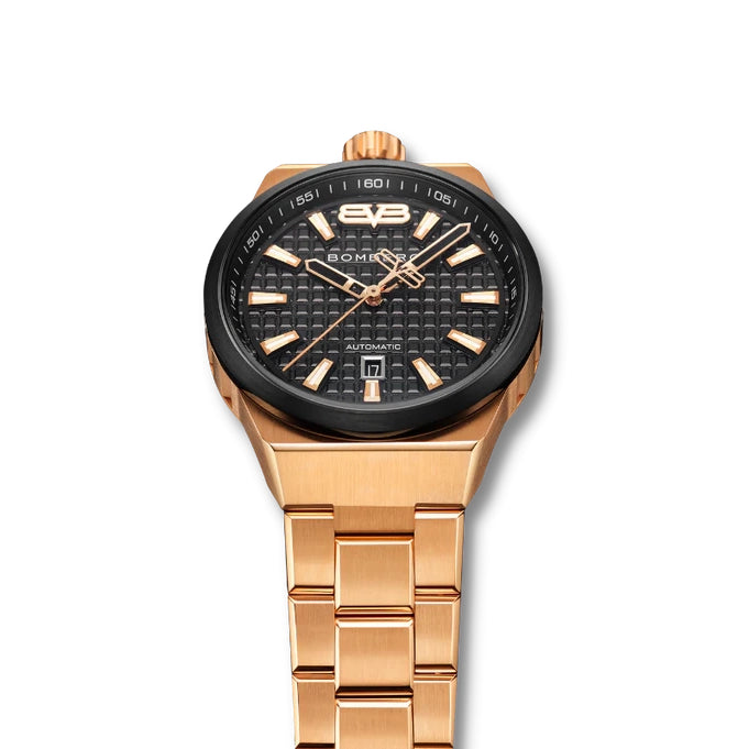Bomberg Metropolis Shanghai Automatic Limited Edition Men's Gold Watch wholesalehk.shop