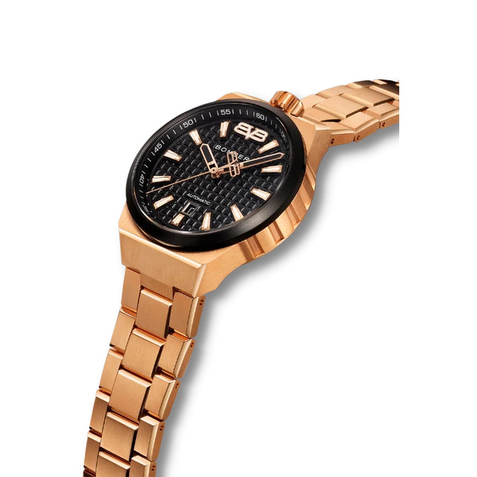 Bomberg Metropolis Shanghai Automatic Limited Edition Men's Gold Watch wholesalehk.shop