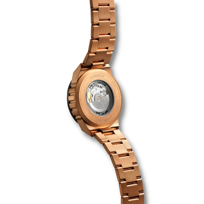 Bomberg Metropolis Shanghai Automatic Limited Edition Men's Gold Watch wholesalehk.shop