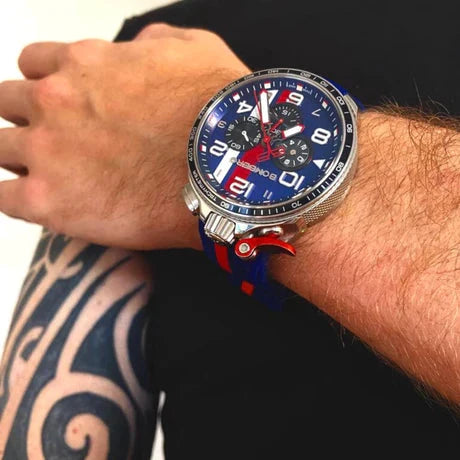 Bomberg Silverstone Men's Blue Watch wholesalehk.shop