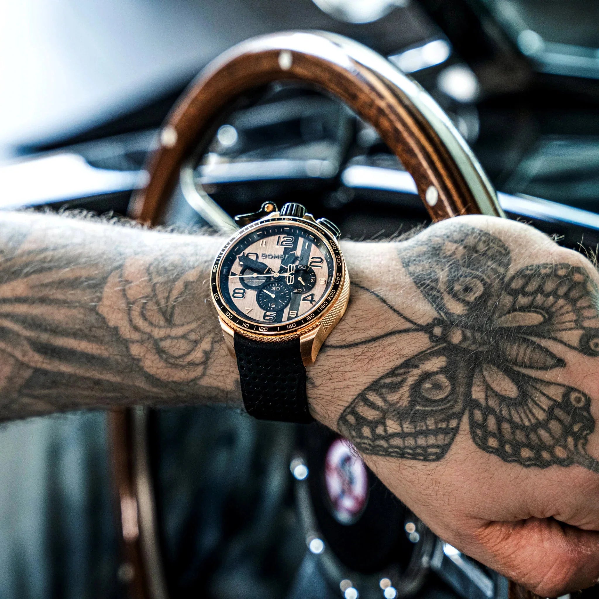 Bomberg SPA Men's Black Watch wholesalehk.shop