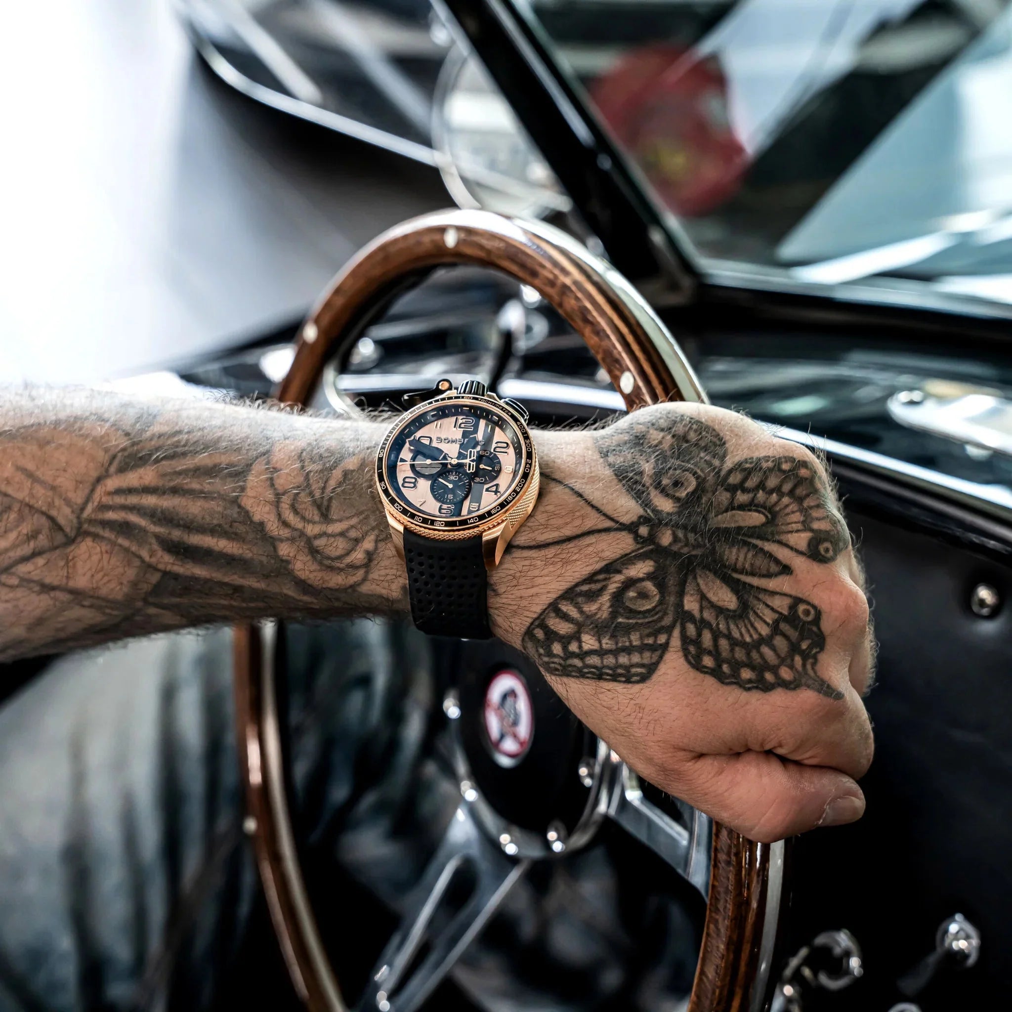 Bomberg SPA Men's Black Watch wholesalehk.shop