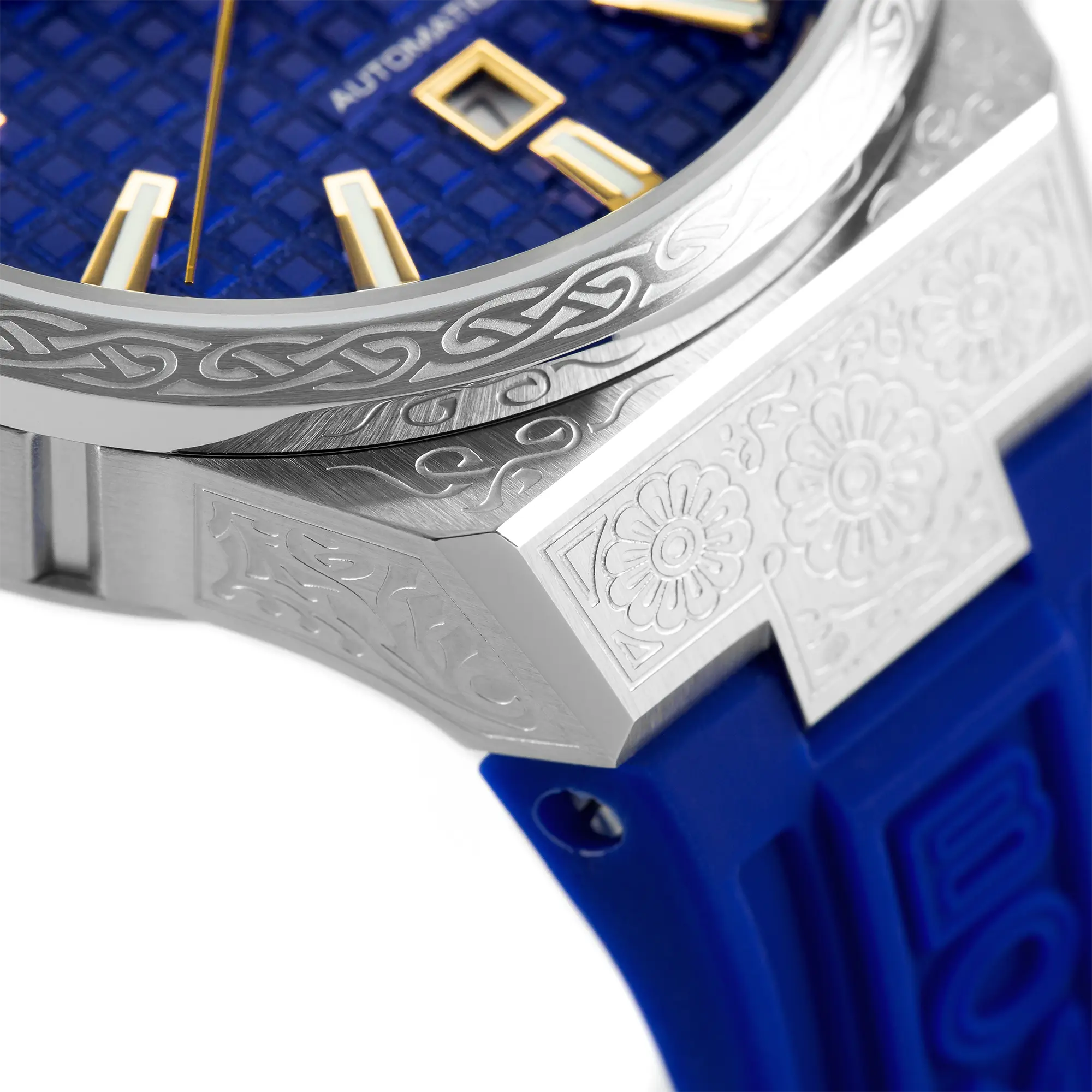 Bomberg Men's Majestic Blue Automatic Watch wholesalehk.shop