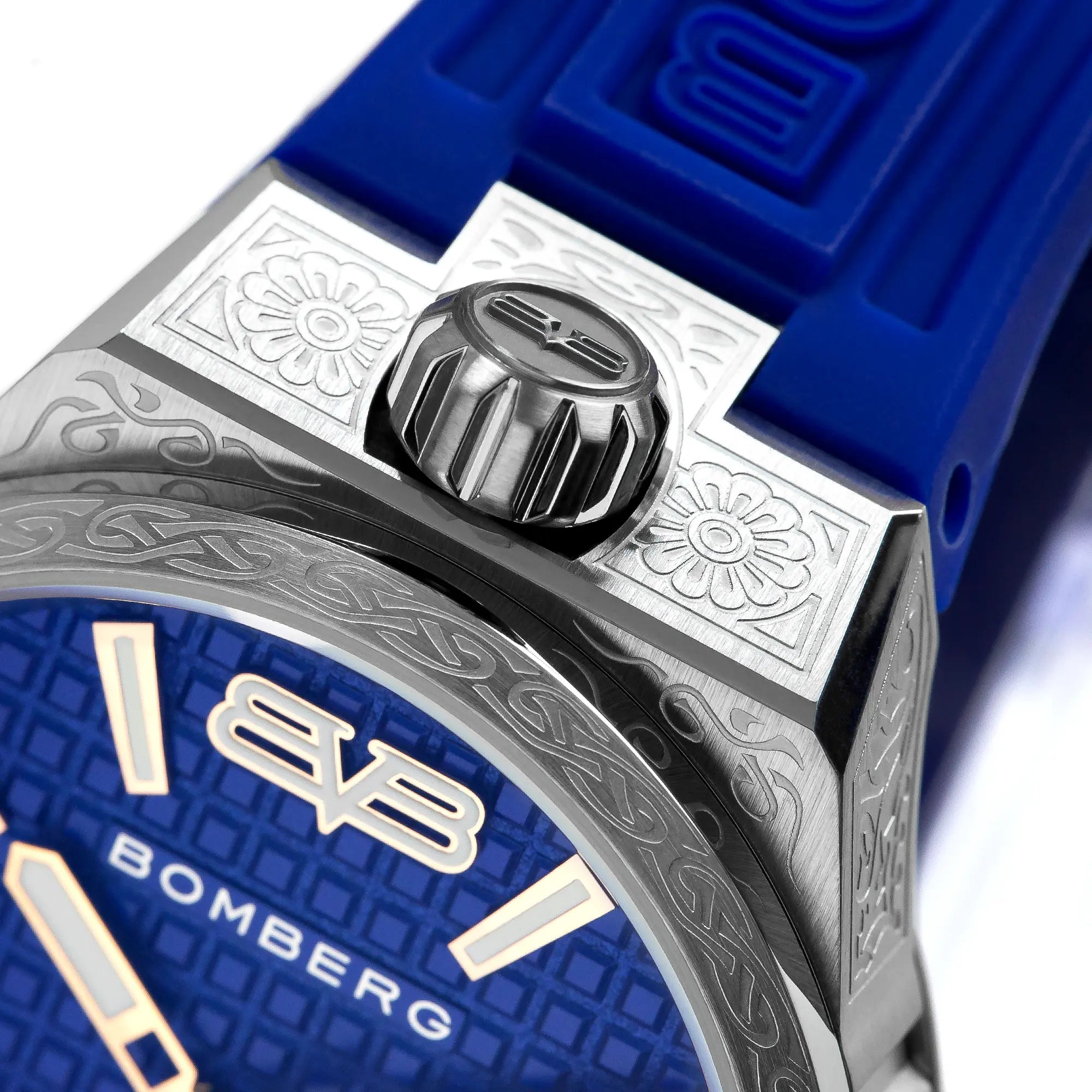 Bomberg Men's Majestic Blue Automatic Watch wholesalehk.shop