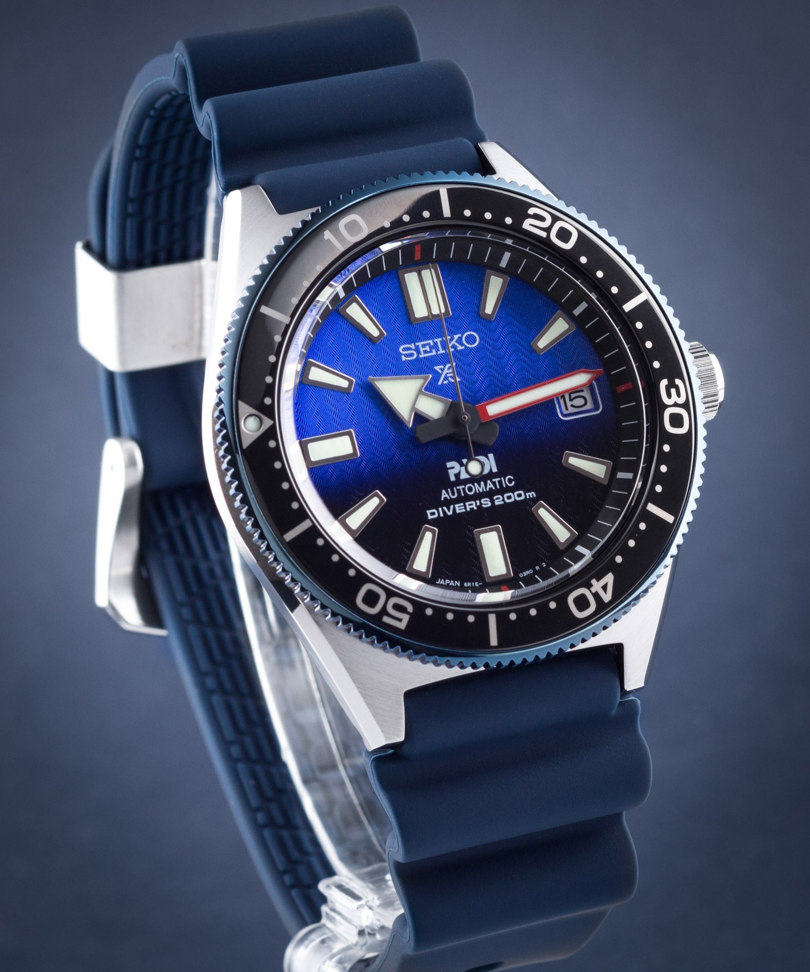 Seiko Prospex PADI Special Edition Divers 200M Blue Dial Blue Rubber Strap Watch For Men - SPB071J1 wholesalehk.shop