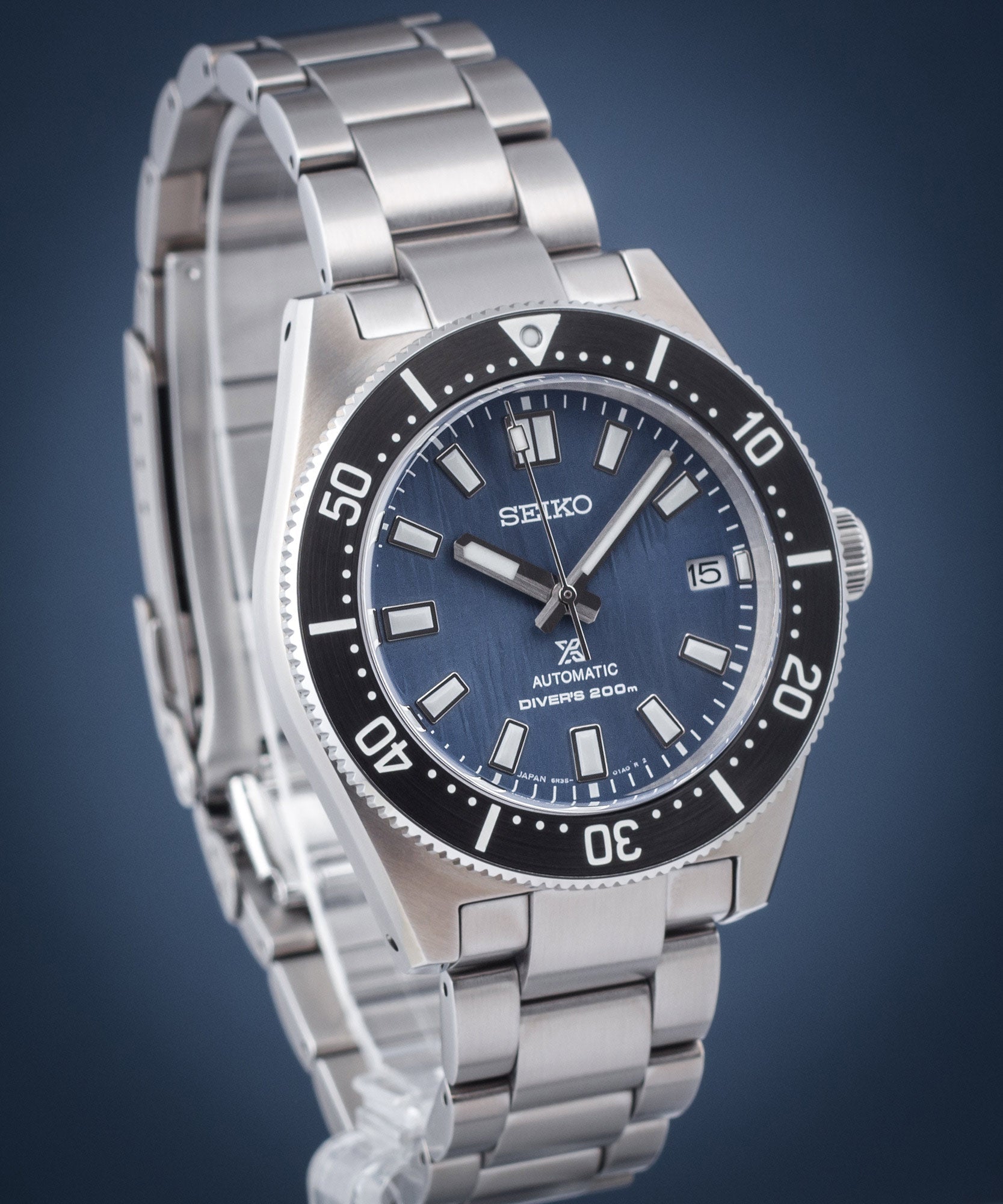 Seiko Prospex Glacier Save the Ocean Green Dial Silver Steel Strap Watch For Men - SPB297J1 wholesalehk.shop